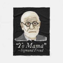 Funny Freud Psychology Fleecefilt
