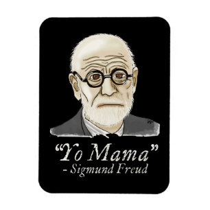 Funny Freud Psychology Magnet