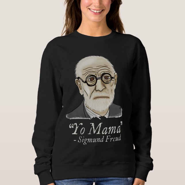 Funny Freud Psychology T Shirt (Framsida)