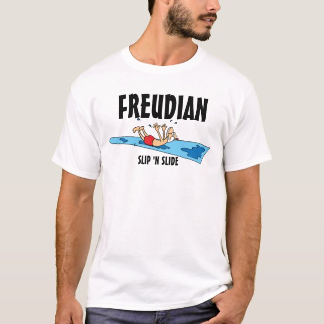 Funny Freudian Slip 'N-bild T-shirt (Framsida)