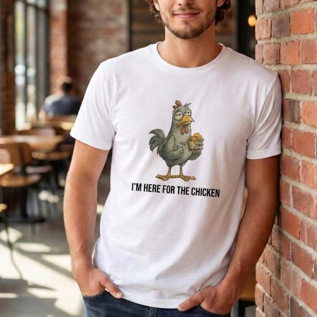 Funny Fried Chicken T-Shirt (Skapare uppladdad)