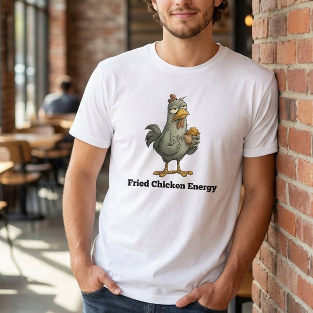 Funny Fried Chicken T-Shirt (Skapare uppladdad)