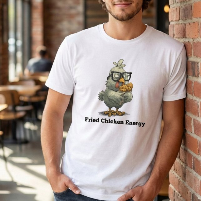 Funny Fried Chicken T-Shirt (Skapare uppladdad)