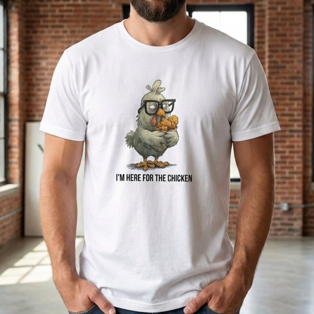 Funny Fried Chicken T-Shirt (Skapare uppladdad)