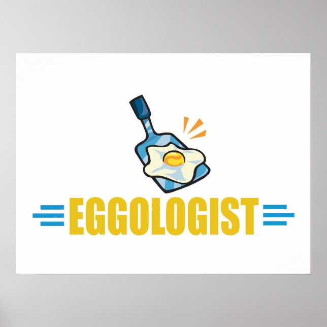 Funny Fried Eggs Poster (Framsidan)