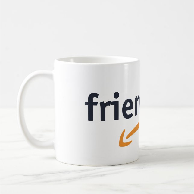 FUNNY FRIENDZONE FOR GIRLFRIEND AND BOYFRIEND GIFT KAFFEMUGG (Vänster)