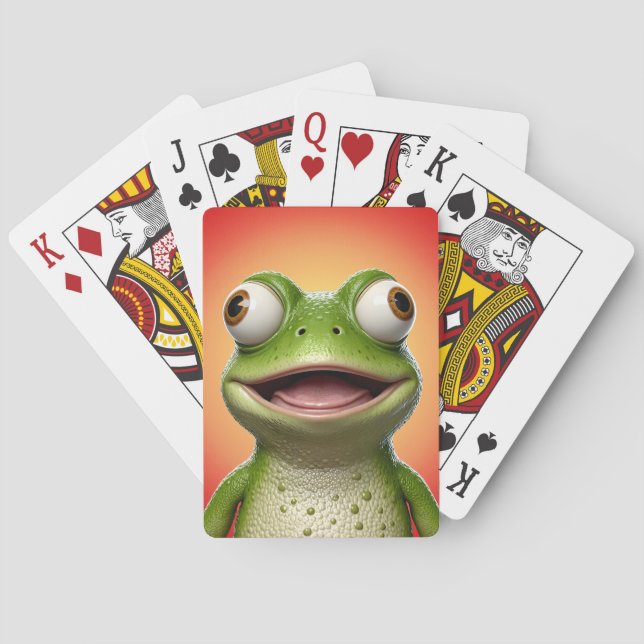 Funny Frog Casinokort (Baksidan)