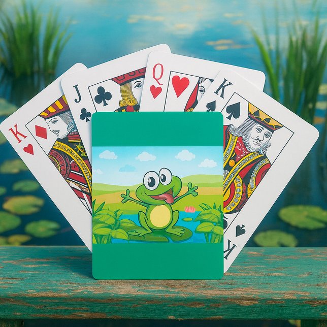 Funny Frog Casinokort (Skapare uppladdad)