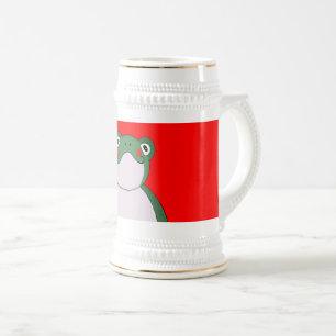Funny Frog German Beer Stein Mugg