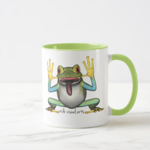 Funny Frog mugg