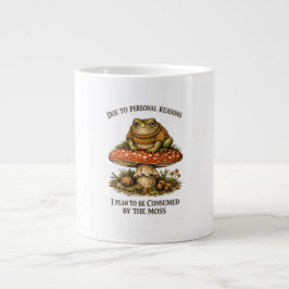 Funny Frog Mushroom  Jumbo Mugg