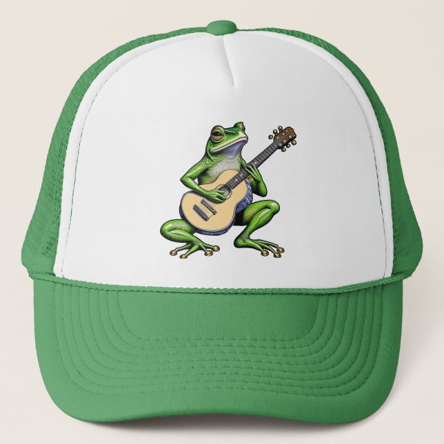 Funny Frog Spela Guitar Keps (Framsida)