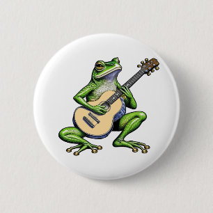 Funny Frog Spela Guitar Knapp