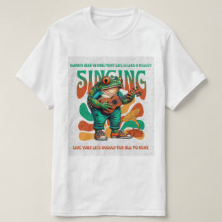Funny Frog T Shirt