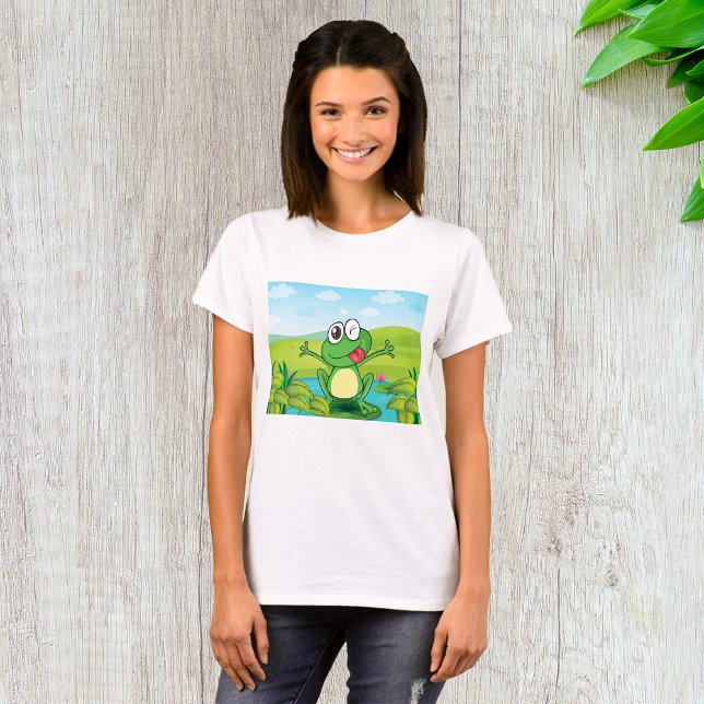 Funny Frog T Shirt (Skapare uppladdad)