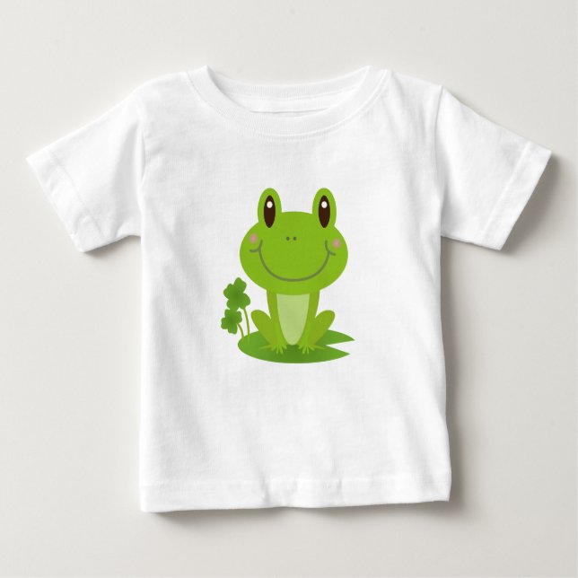 Funny Frog T Shirt (Framsida)
