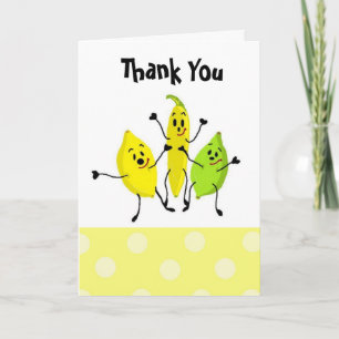 Funny Fruit Gang Tack Kort