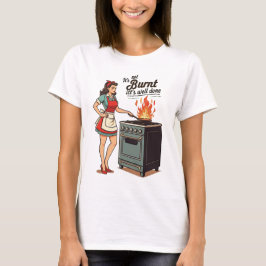 Funny frun Cooking Joke Vintage Dam Art T Shirt