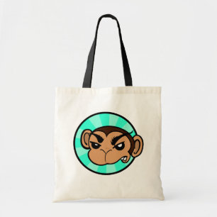 FUNNY FRUSTRATED MONKEY TOTE BAG TYGKASSE
