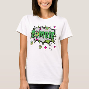 Funny Funky Zombie Halloween T Shirt