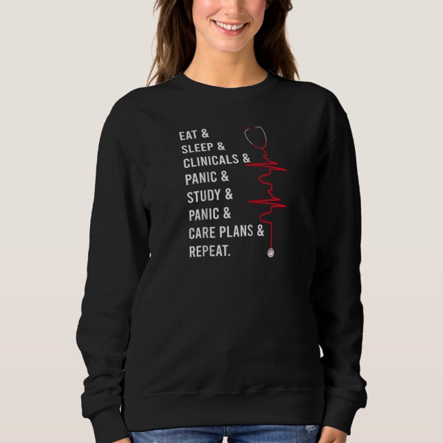 Funny Future Nurse Nursery School Nurse Raglan T Shirt (Framsida)