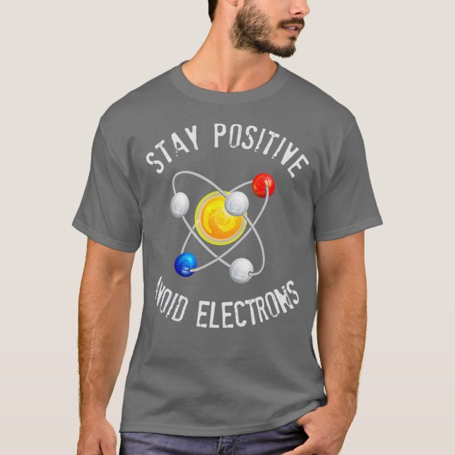 Funny fysiker Gift Idea Science Atom Quantum T Shirt (Framsida)