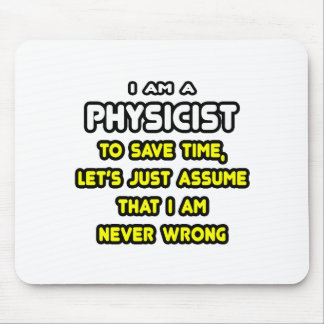 Funny fysiker T-Shirts och Gifts Musmatta