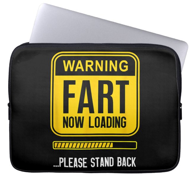 Funny Gag Laptop Fodral (Framsidan)