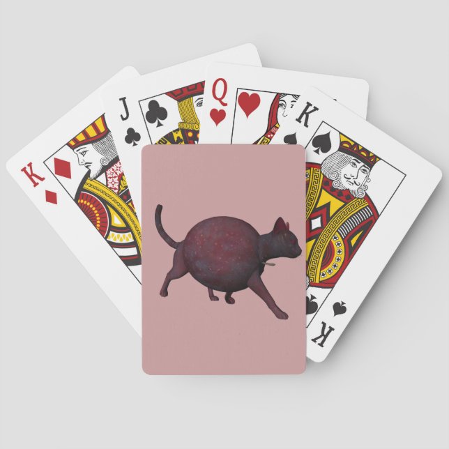 Funny Gage Cat Kortlek (Baksidan)