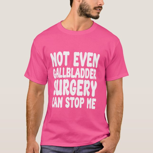 Funny gallblåskirurgi, gallblåsfunktion R T Shirt (Framsida)
