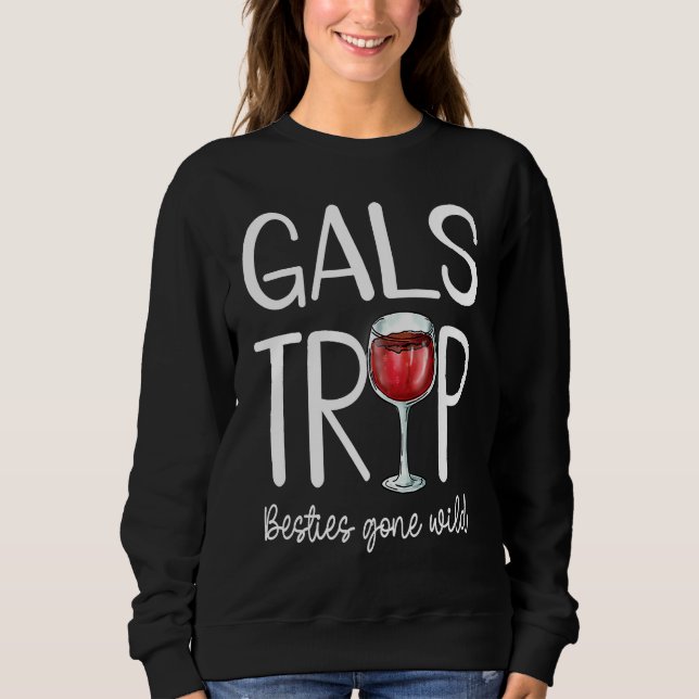 Funny Gals Trip Besties  Vacay Vacation Clothes Gi T Shirt (Framsida)