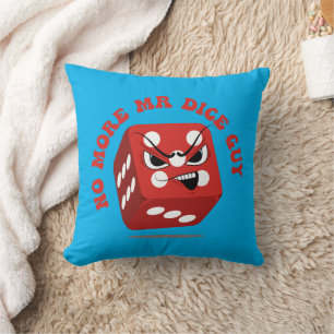 Funny Gambling Craps Dice Joke Kudde