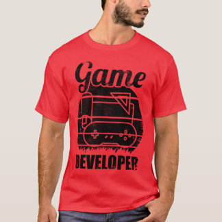 Funny Game Developer-familj T Shirt