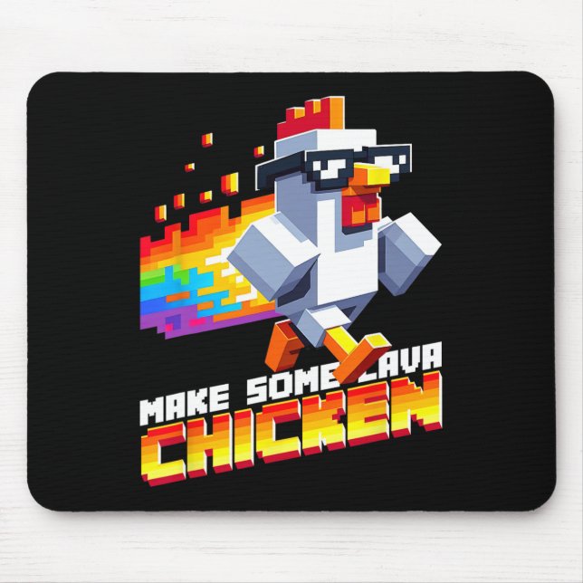 Funny Game Humor Meme Make Some Chicken Pixel Art  Musmatta (Framsidan)