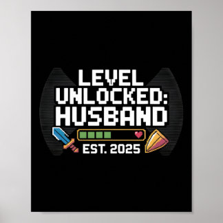 Funny Gamer Bröllop Förlovning Gift Tee Poster