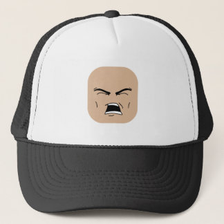 Funny Gamer Face Trucker Hat – Roblox Rage Edition Keps