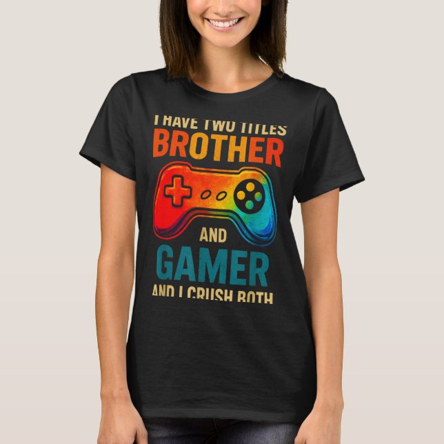 Funny Gamer Graphic Tee For Boys Teens Kids Video  (Framsida)