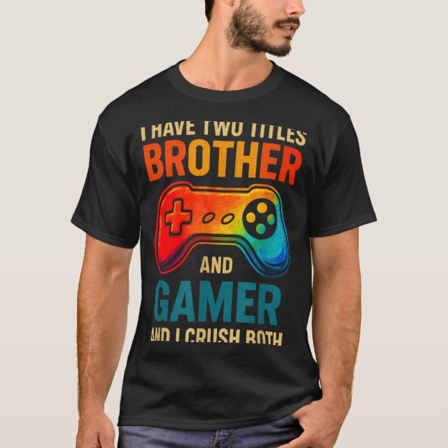 Funny Gamer Graphic Tee For Boys Teens Kids Video  (Framsida)