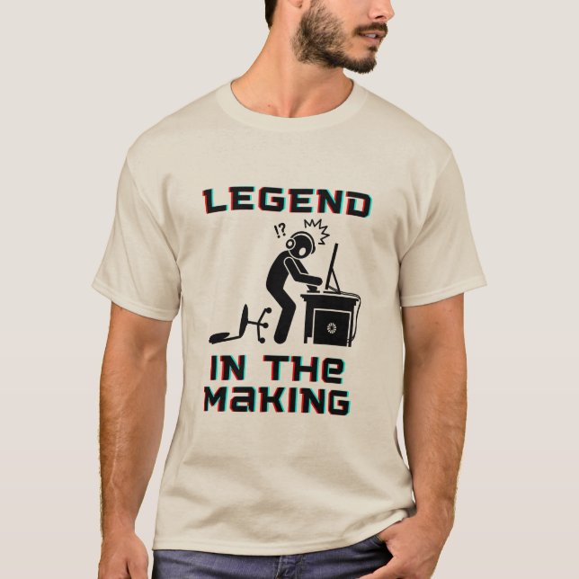 Funny Gamer Meme Tee for Gaming Lovers  (Framsida)