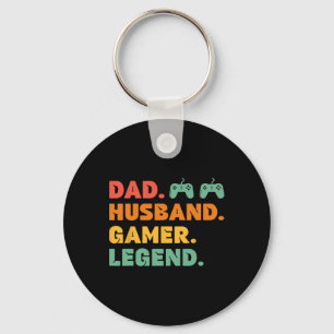 Funny Gamer Pappa Make Gamer Legend Gaming Manar V Nyckelring