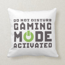 Funny Gamer Pillow för Video Games Geek Gaming Pro