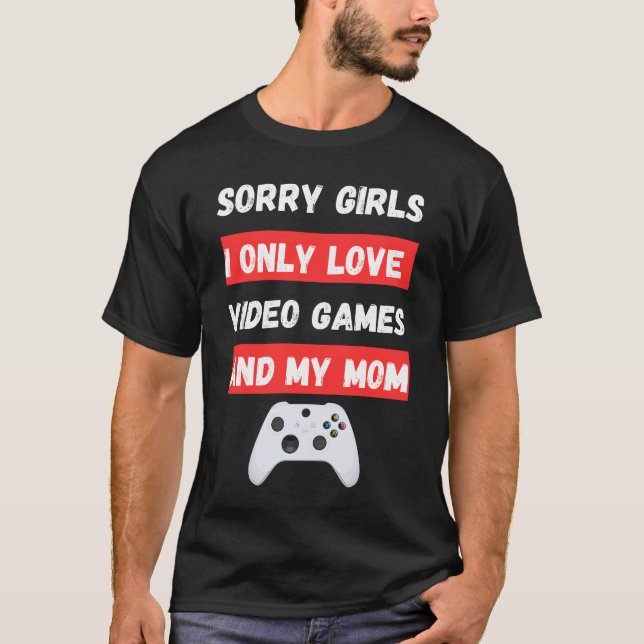 Funny Gamer T-Shirt for Boys (Framsida)