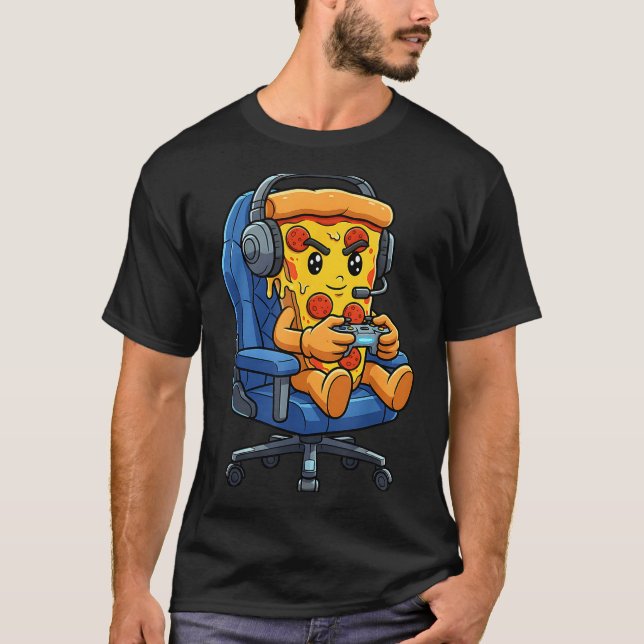 Funny Gamer Zza Gaming Video Game Enthusiast Boys  T Shirt (Framsida)