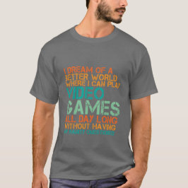 Funny Gamers T-shirt Gift for Nerds and Geek