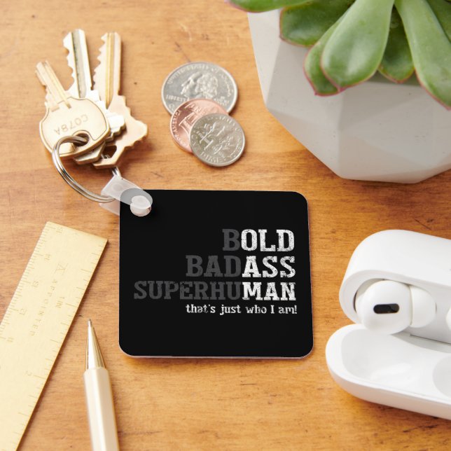 Funny Gamny Man Sayed Gag Gift Pappa Fars dag Nyckelring (Skrivbord)