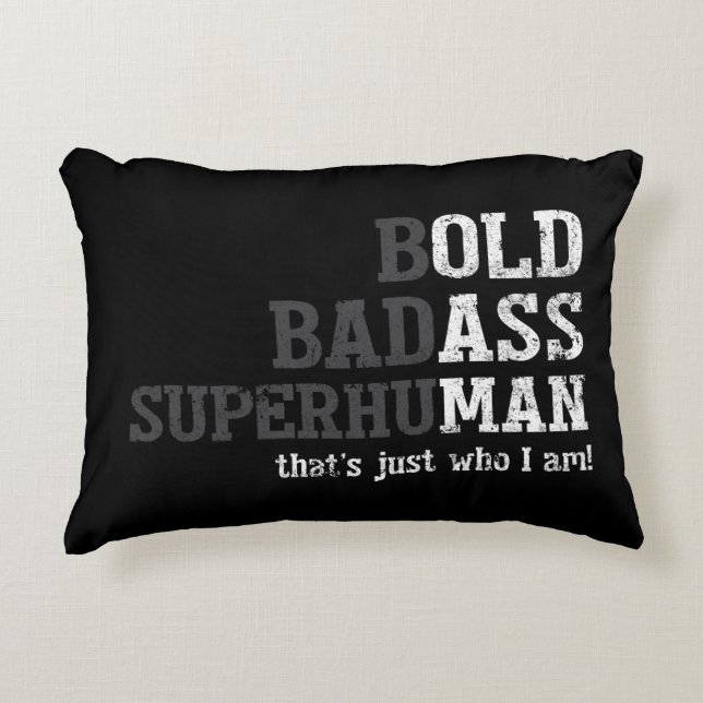 Funny Gamny Man Sayed Gag Gift Pappa Fars dag Prydnadskudde (Framsidan)