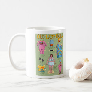 FUNNY GamY Dam Papper Doll Kaffemugg