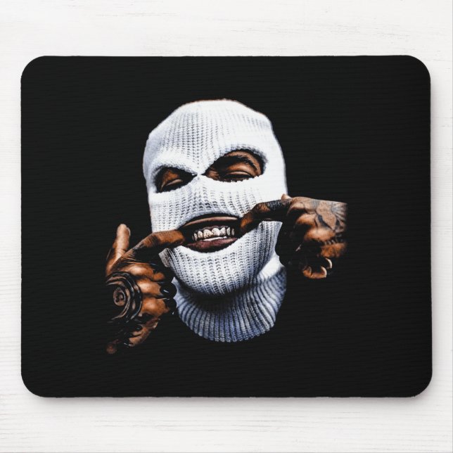 Funny Gangster Gangsta Hip Hop Hiphop Gold Teeth H Musmatta (Framsidan)