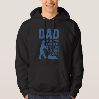 Funny Gardener  Gräsmatta Mower Älskare Quote Hu Hoodie
