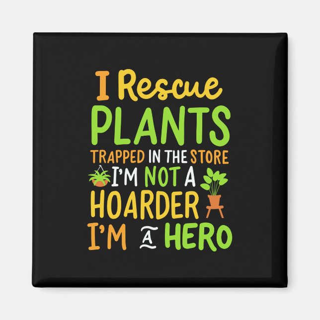 Funny  Gardener Magnet (Framsidan)